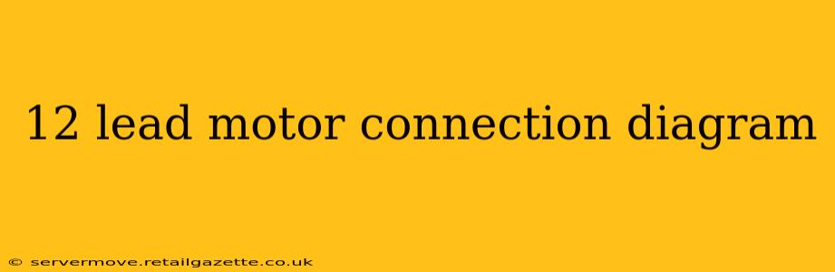12 lead motor connection diagram