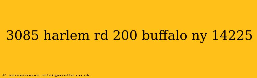 3085 harlem rd 200 buffalo ny 14225