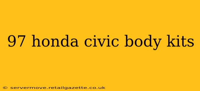 97 honda civic body kits