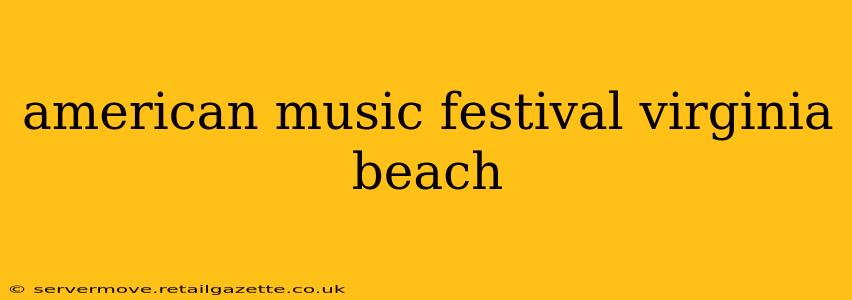 american music festival virginia beach