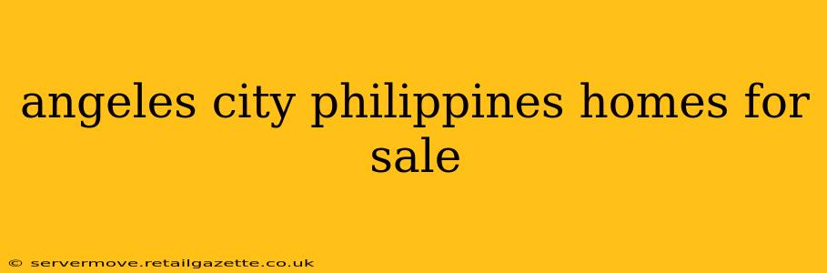 angeles city philippines homes for sale