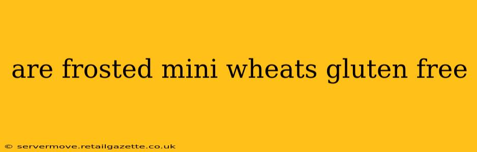 are frosted mini wheats gluten free