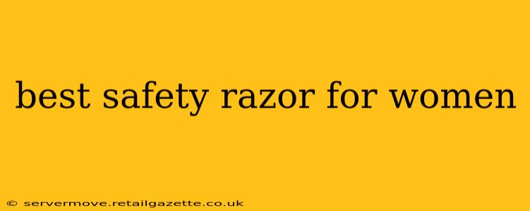 best safety razor for women