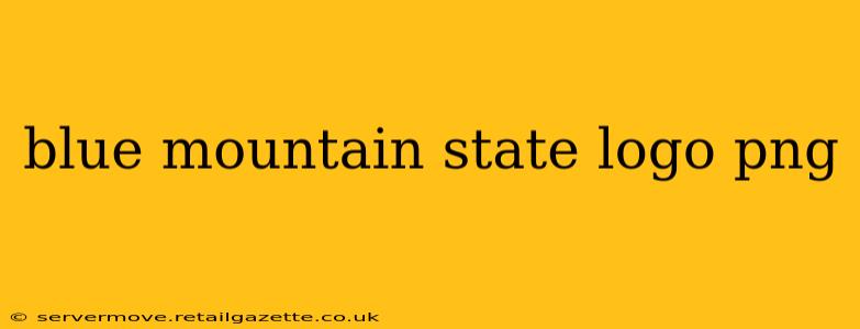 blue mountain state logo png