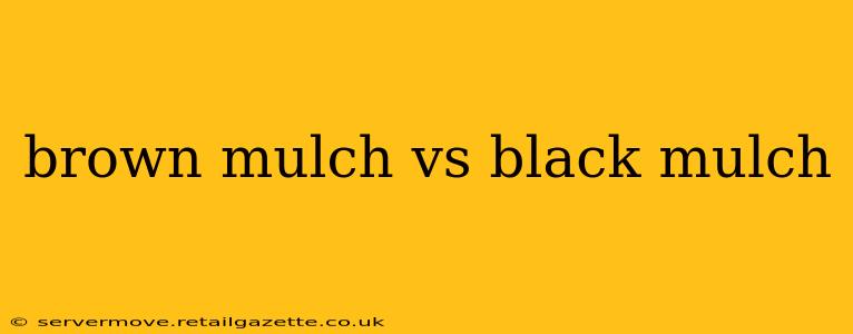 brown mulch vs black mulch