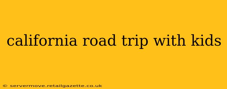 california road trip with kids