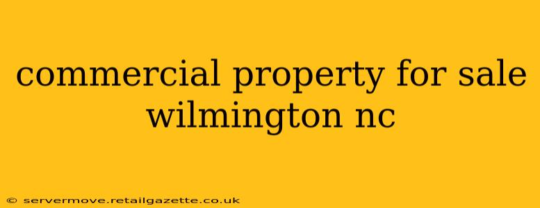 commercial property for sale wilmington nc