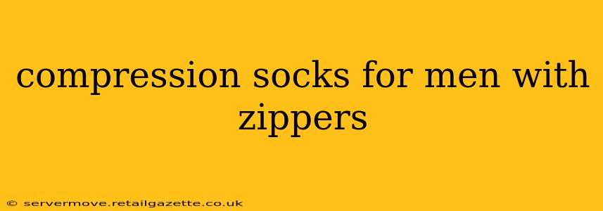 compression socks for men with zippers