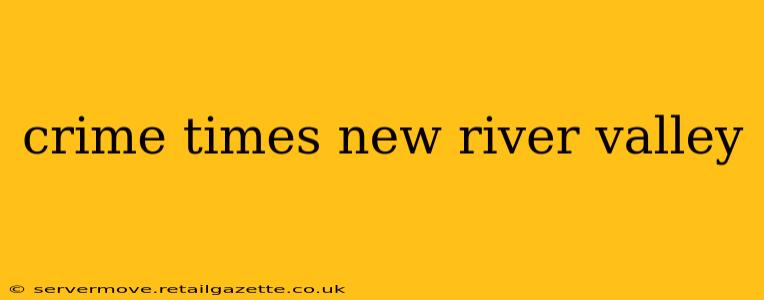 crime times new river valley