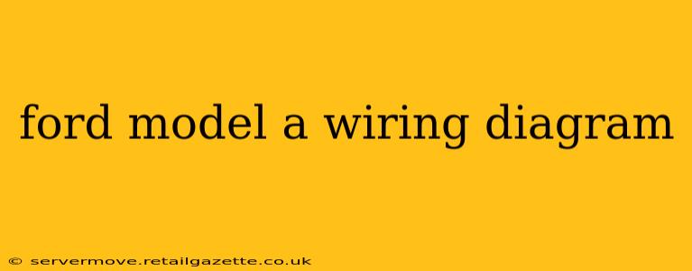 ford model a wiring diagram