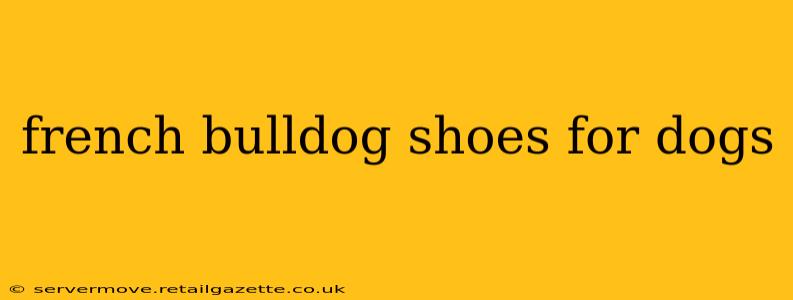 french bulldog shoes for dogs