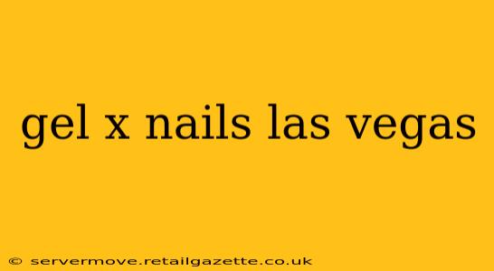 gel x nails las vegas