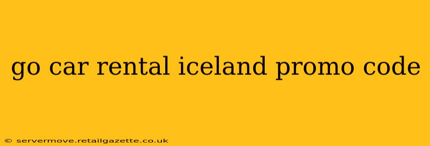 go car rental iceland promo code