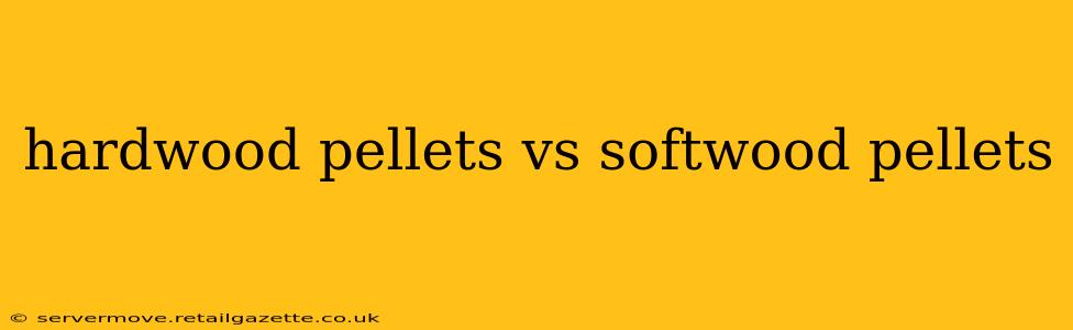 hardwood pellets vs softwood pellets