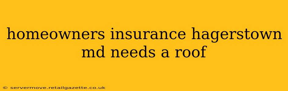 homeowners insurance hagerstown md needs a roof