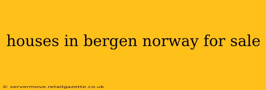 houses in bergen norway for sale