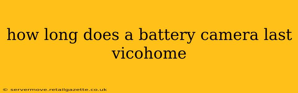 how long does a battery camera last vicohome