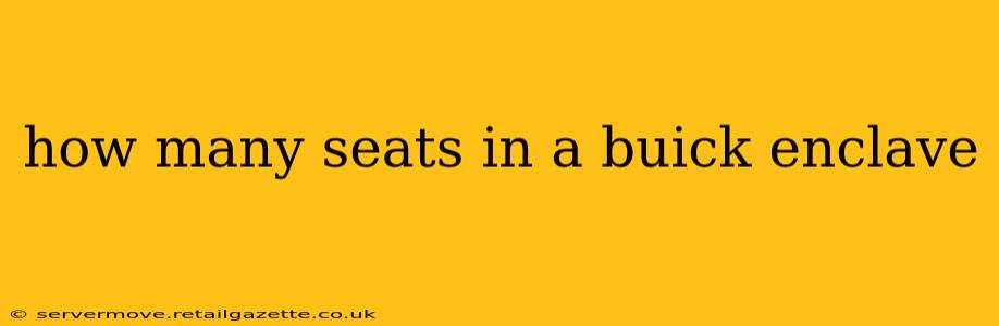 how many seats in a buick enclave