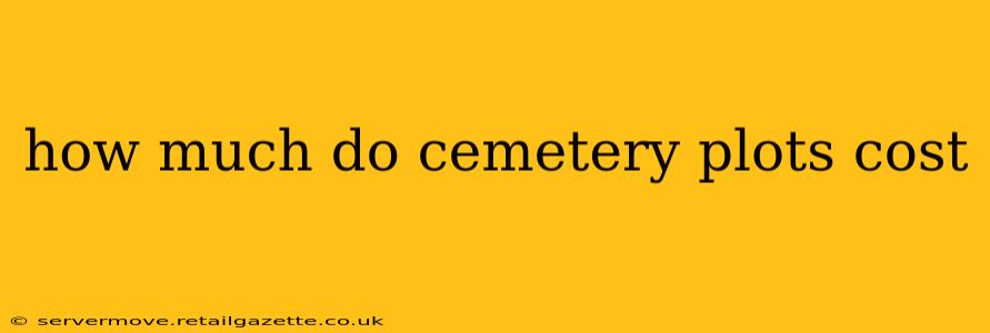 how much do cemetery plots cost