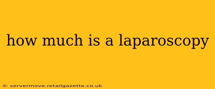 how much is a laparoscopy