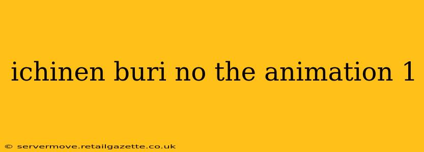 ichinen buri no the animation 1