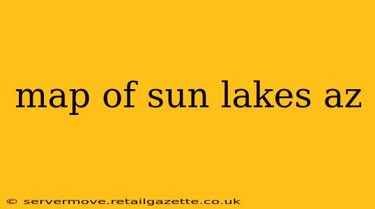 map of sun lakes az