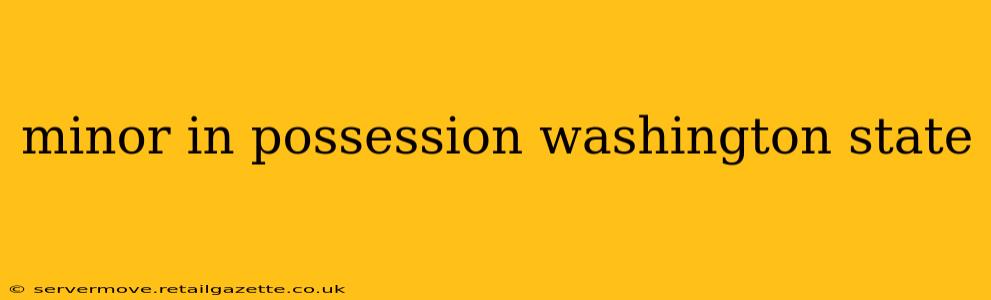 minor in possession washington state
