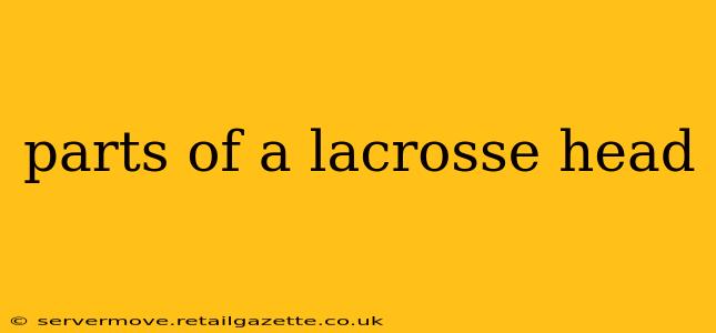 parts of a lacrosse head