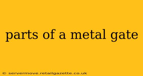 parts of a metal gate