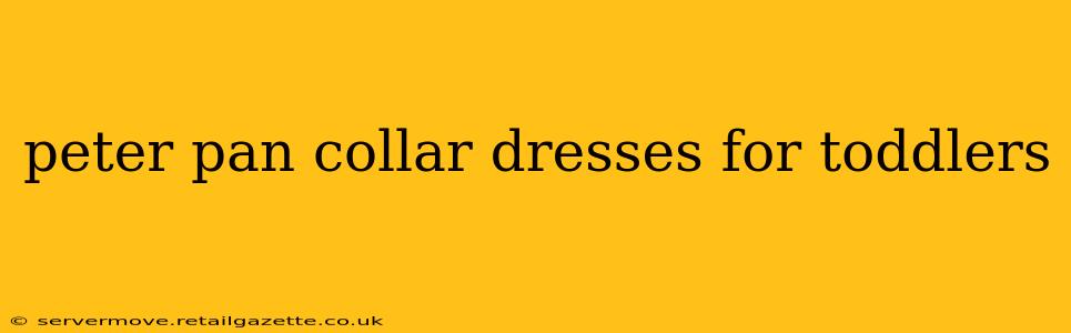 peter pan collar dresses for toddlers