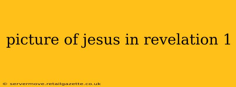 picture of jesus in revelation 1