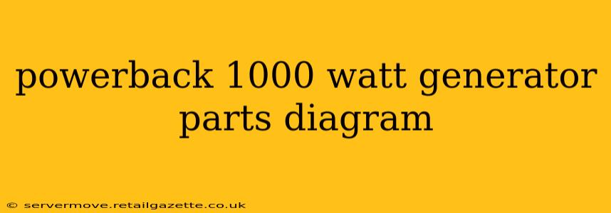 powerback 1000 watt generator parts diagram