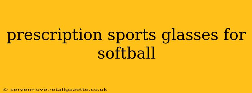 prescription sports glasses for softball