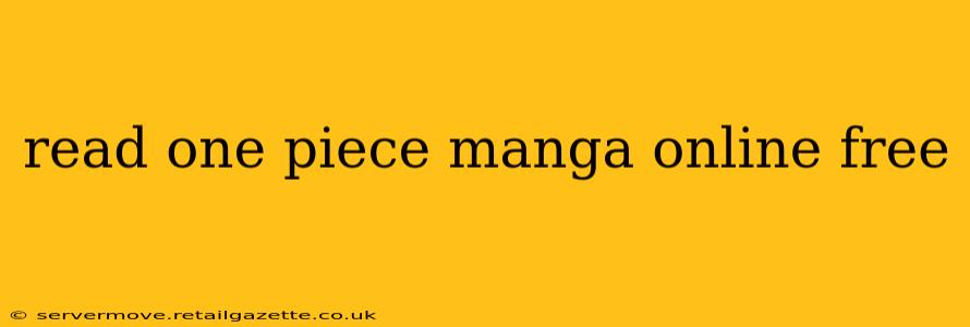 read one piece manga online free
