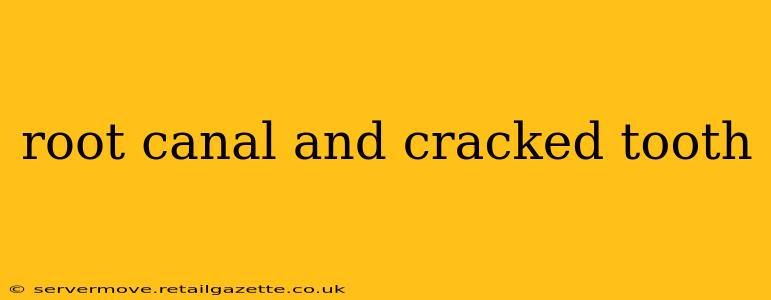 root canal and cracked tooth