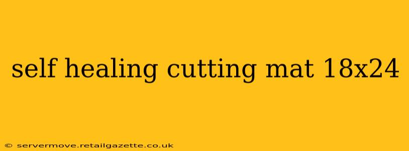 self healing cutting mat 18x24