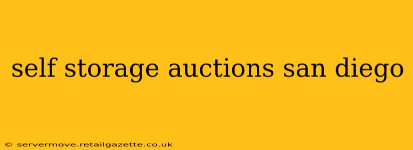 self storage auctions san diego