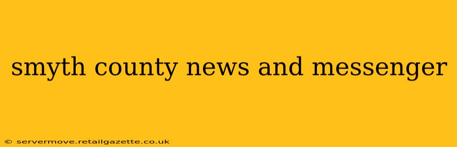smyth county news and messenger