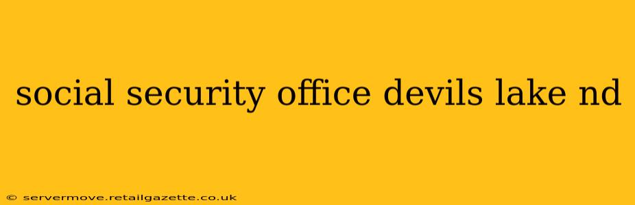 social security office devils lake nd