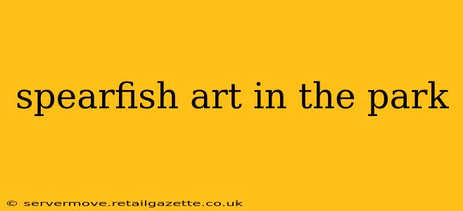 spearfish art in the park