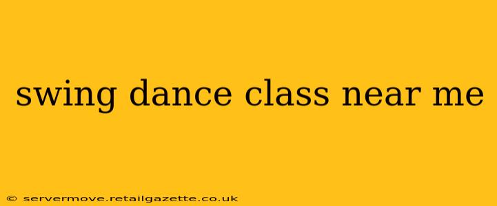swing dance class near me