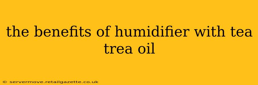 the benefits of humidifier with tea trea oil