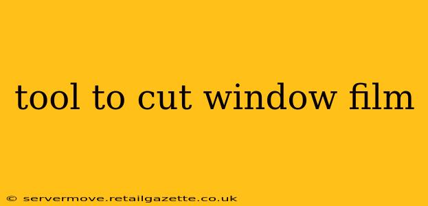 tool to cut window film