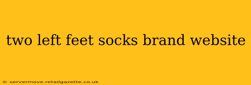 two left feet socks brand website