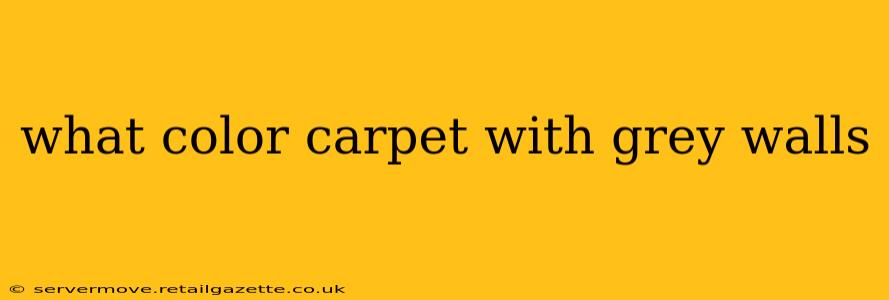 what color carpet with grey walls