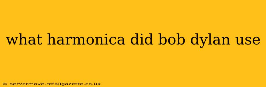 what harmonica did bob dylan use