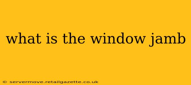 what is the window jamb