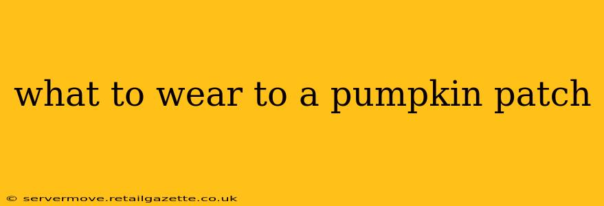 what to wear to a pumpkin patch