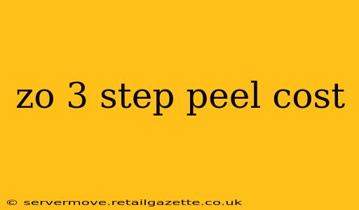 zo 3 step peel cost